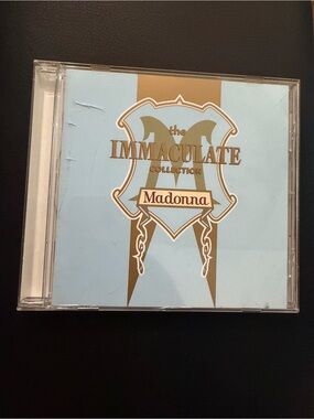 Adonna Light Blue and Gold Immaculate Collection Madonna CD